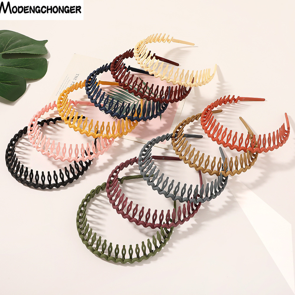 Ring Toss Outdoor - Mode Einfache Kopfschmuck Einfarbig Harz Haar