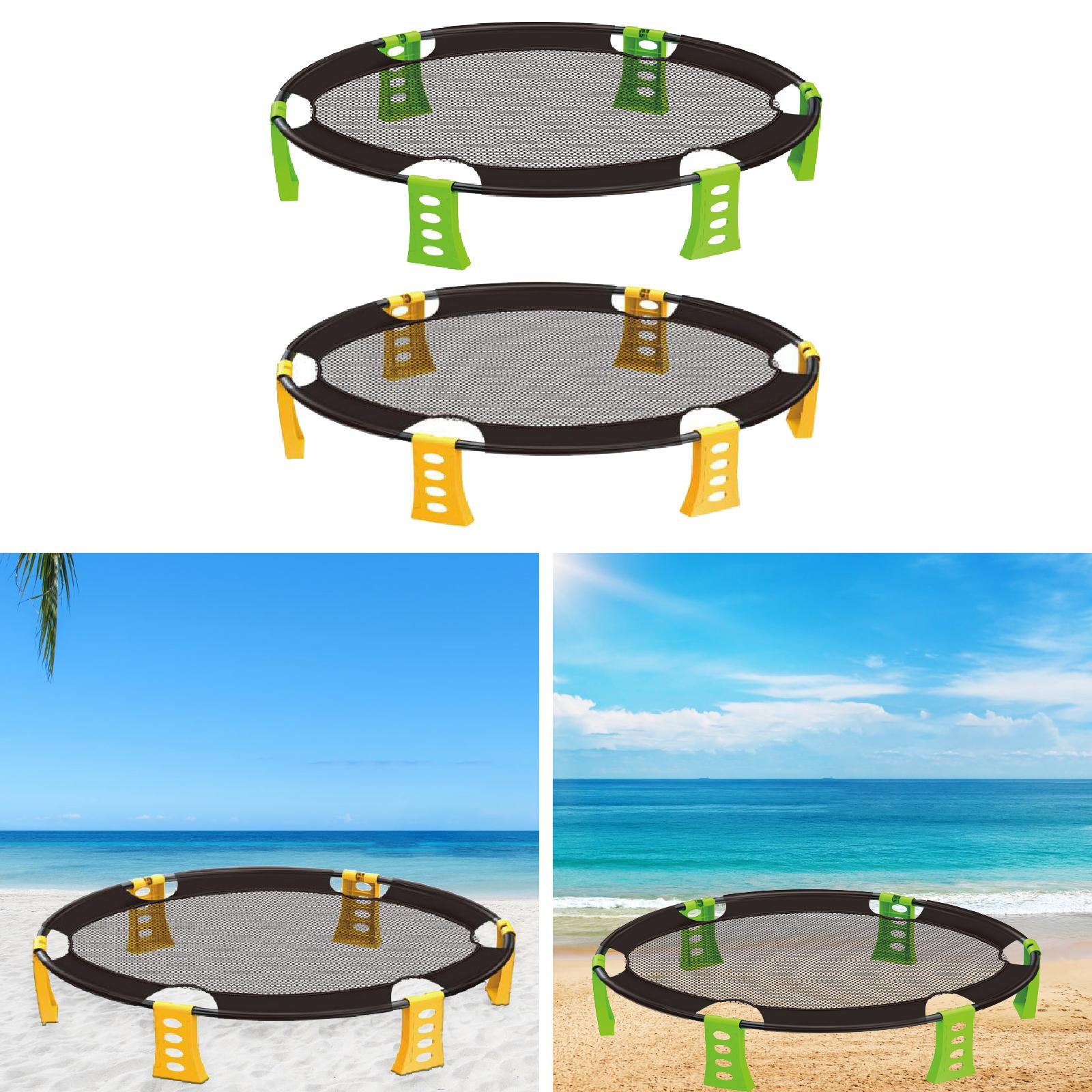 Spike Ball Game - Roundnet-Spielset mit 2 Bällen und Tragetasche,