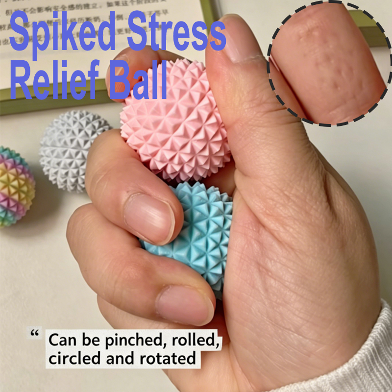 Spike Ball Game - 3D-Gedruckter Fidget-Ball Schmerzstimulierendes Fidget-Spielzeug Mini-Stick mit