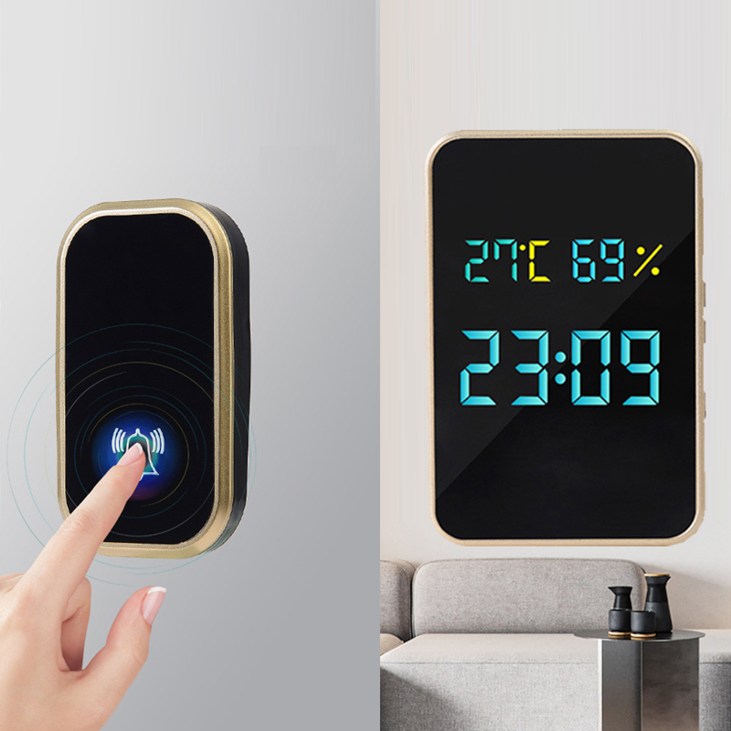 Ring Toss Outdoor - Drahtlose Türklingel, keine Batterie erforderlich, selbstbetriebene
