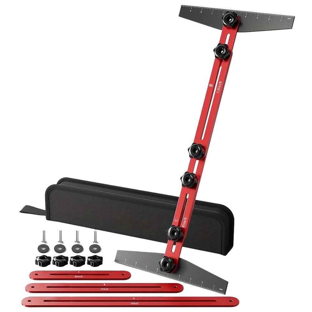Ladder Toss Set - Neues, längenverstellbares Treppenstufen-Messwerkzeug, 1 Set Treppenstufen-Messwerkzeug