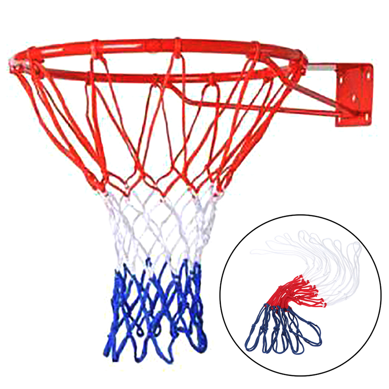 Ring Toss Outdoor - Outdoor-Sport Standard-Basketballnetz Nylon-Korbgeflecht Standardring für Basketball-Backboard-Ring