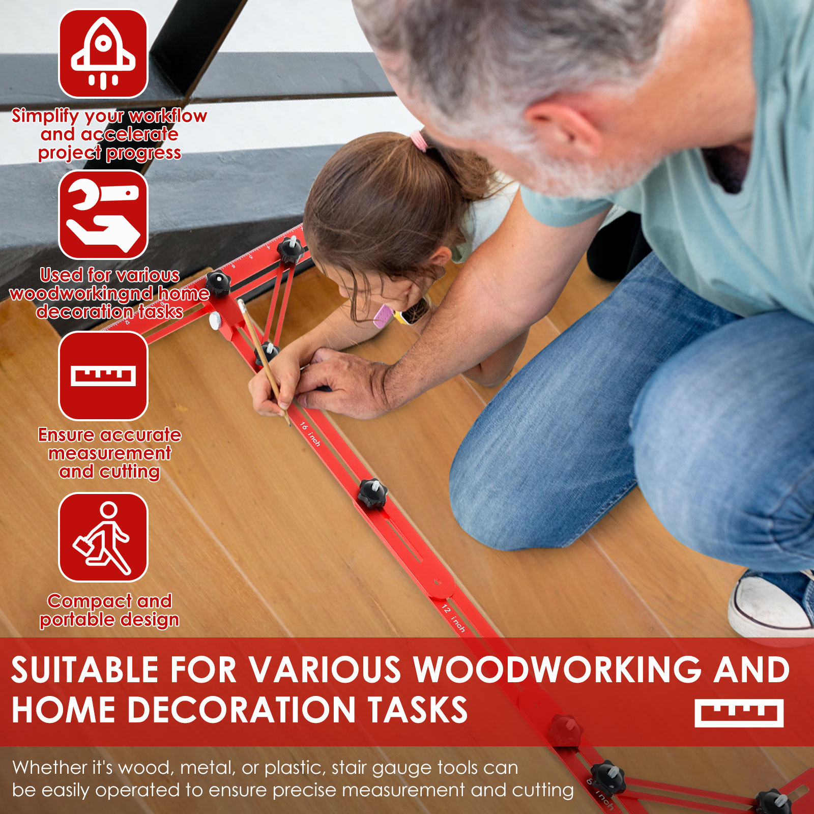 Treppenprofil-Schablonen-Werkz – Ladder Toss Set Bewertung und Preis