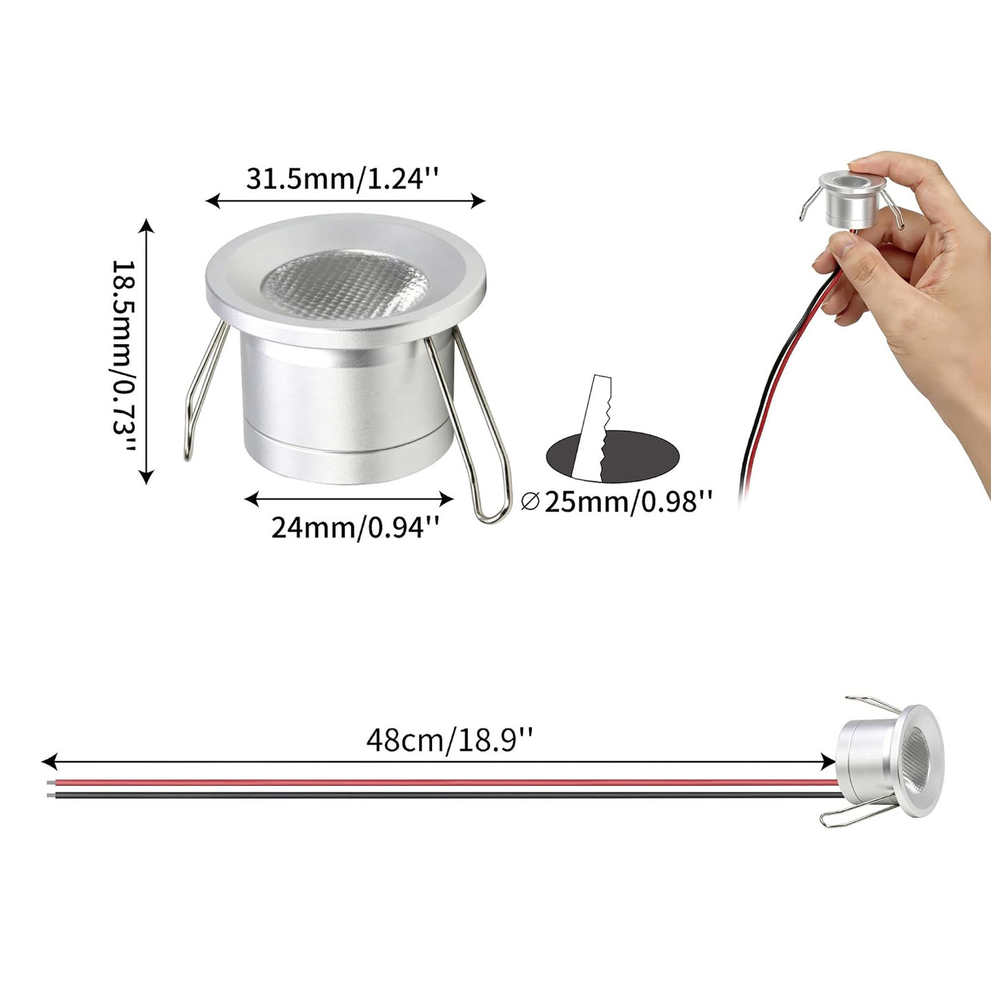 Mini LED Einbaustrahler-Set 6/ – Ladder Toss Set Bewertung und Preis