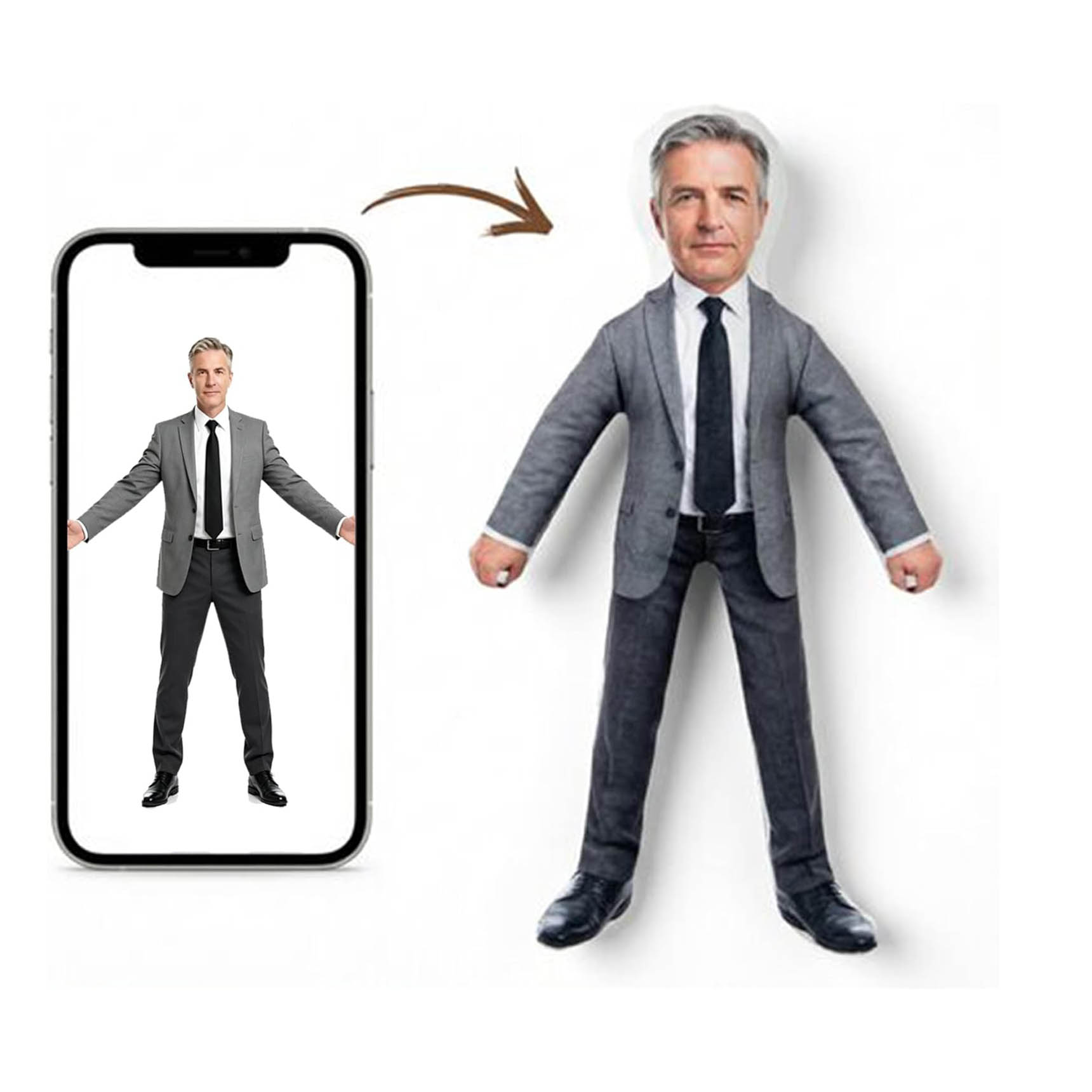 Anpassbare Gelenk-Plüschfigur, – Party Games Graduation Bewertung und Preis