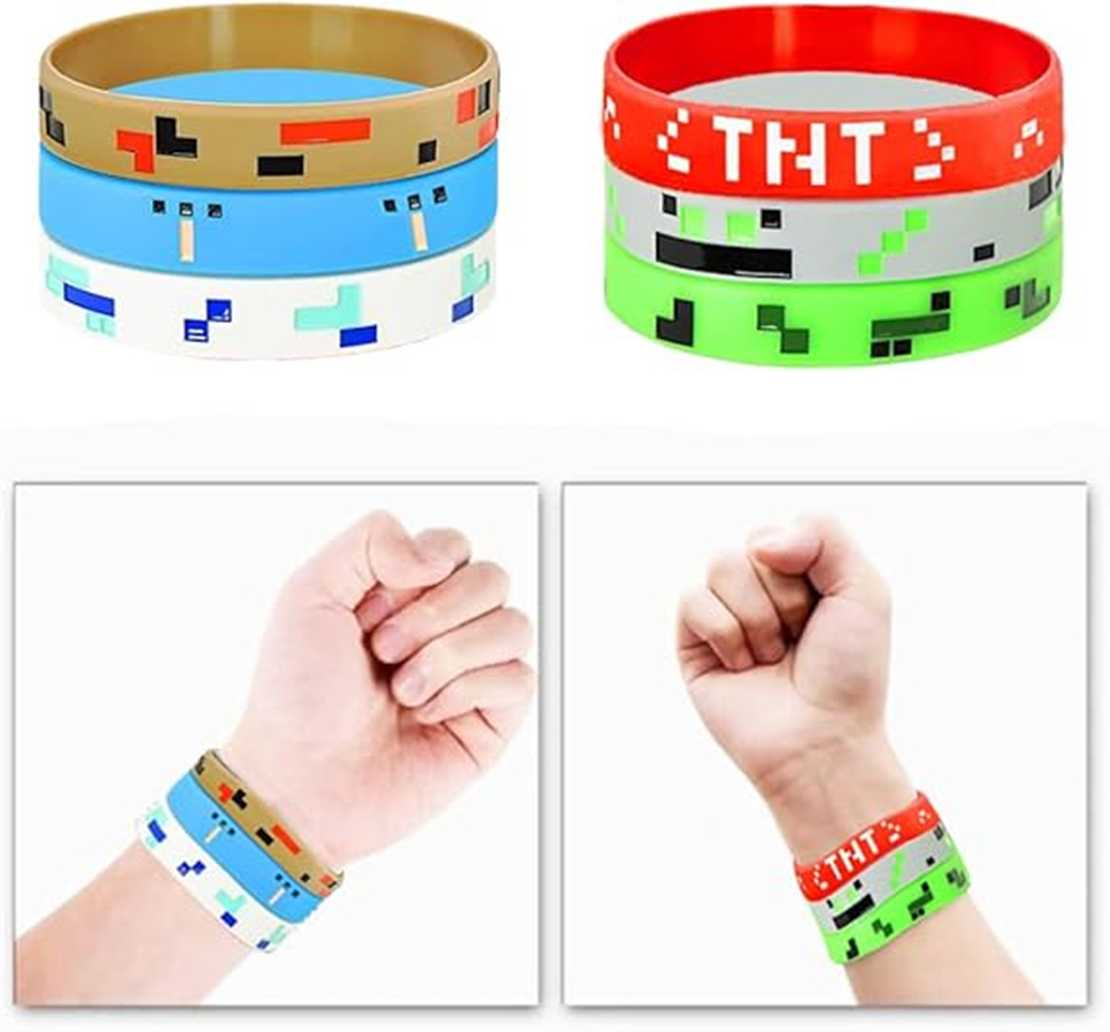 24 Stück Pixelated Theme Armba – Party Games Adult Birthday Bewertung und Preis