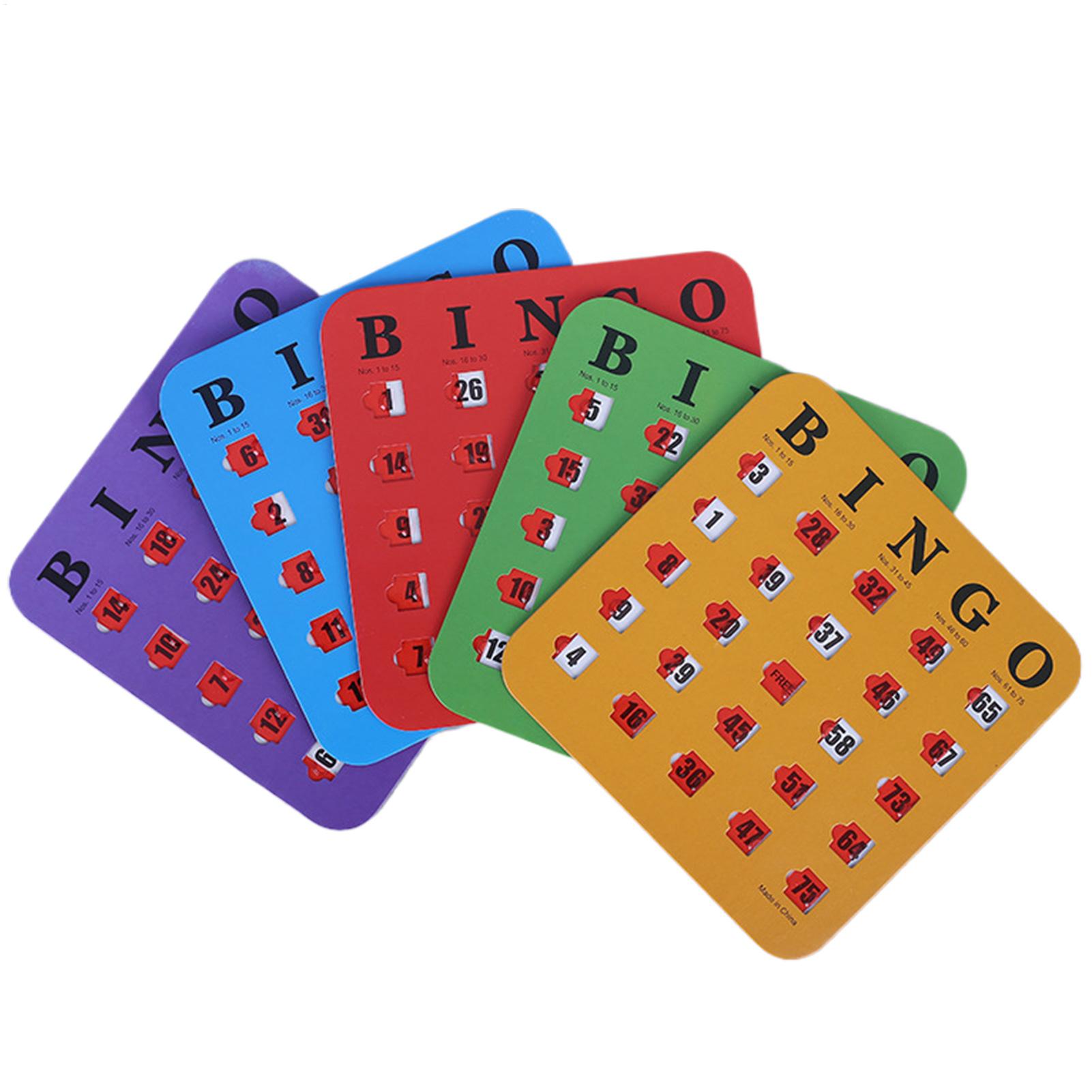 Wiederverwendbare Bingo-Karten – Party Games School Bewertung und Preis